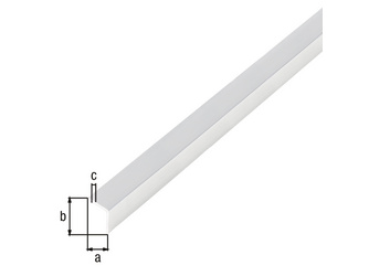 Winkelprofil, selbstklebend, gleichsch., Alu, chromdesign, LxBxHxS 1000x30x30x1mm Winkelprofil, selbstklebend, gleichsch., Alu, chromdesign, LxBxHxS 1000x30x30x1mm