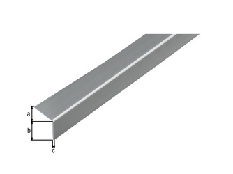 Winkelprofil, selbstklebend, gleichsch., PVC VA-Optik, LxBxHxS 2600x30x30x1,5mm Winkelprofil, selbstklebend, gleichsch., PVC VA-Optik, LxBxHxS 2600x30x30x1,5mm