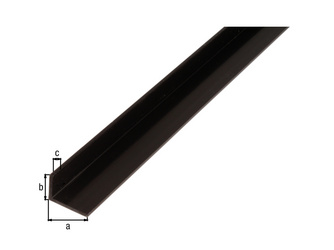 Winkelprofil, ungleichsch., PVC schwarz, LxBxHxS 1000 x 20 x 10 x 1,5mm Winkelprofil, ungleichsch., PVC schwarz, LxBxHxS 1000 x 20 x 10 x 1,5mm