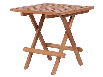 Woodie Beistelltisch 50x50cm Basic-Teak Woodie Beistelltisch 50x50cm Basic-Teak