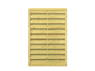 Sichtschutzzaun Holz natur " XL" Rechteck Sichtschutzzaun Holz natur " XL" Rechteck