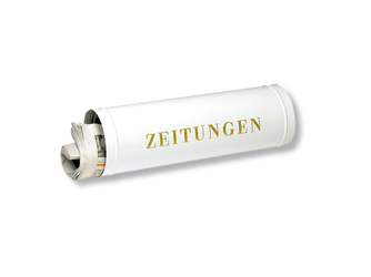 Zeitungsrolle 800 W Weiß Zeitungsrolle 800 W Weiß