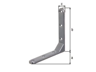 Zierwinkel, geprägt, aluminiumgrau kunststoffbeschichtet, TxHxB 130x130x21mm Zierwinkel, geprägt, aluminiumgrau kunststoffbeschichtet, TxHxB 130x130x21mm