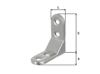 Zierwinkel, geprägt, aluminiumgrau kunststoffbeschichtet, TxHxB 50x50x20mm Zierwinkel, geprägt, aluminiumgrau kunststoffbeschichtet, TxHxB 50x50x20mm