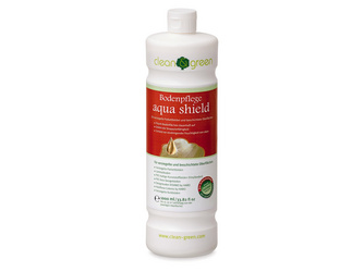 Pflege clean & green aqua shield für versiegelte und beschichtete Oberflächen Pflege clean & green aqua shield für versiegelte und beschichtete Oberflächen