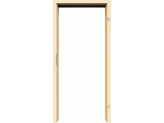 Zarge CPL Ahorn Standard-Schließblech "N" neusilber Standard-Dichtung beige Zarge CPL Ahorn Standard-Schließblech "N" neusilber Standard-Dichtung beige