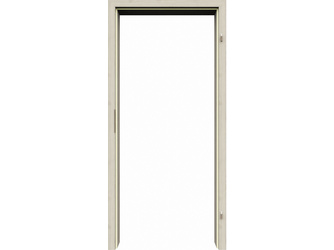Zarge CPL Pinea Creme Standard-Schließblech "N" neusilber Standard-Dichtung perlweiß Zarge CPL Pinea Creme Standard-Schließblech "N" neusilber Standard-Dichtung perlweiß