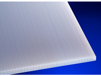 sun stop 25 Polycarbonat Hohlkammerplatten longlife klar / opal-weiß sun stop 25 Polycarbonat Hohlkammerplatten longlife klar / opal-weiß