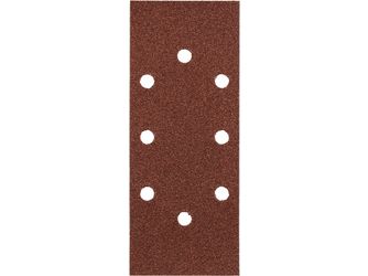10 Schleifstreifen, HOLZ & METALL, Korund, 93x230mm, gelocht, TYP A, 80 10 Schleifstreifen, HOLZ & METALL, Korund, 93x230mm, gelocht, TYP A, 80