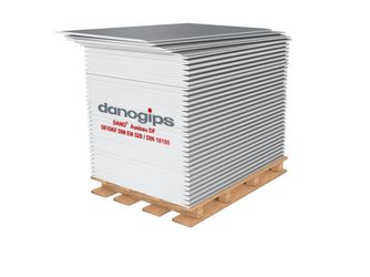 DANO® Ausbau DF/GKF HRK Ausbau-Feuerschutzplatte grundiert