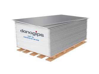 12,5 DANO® Bau A/GKB VK Bauplatte 1250x2000mm auf MWP