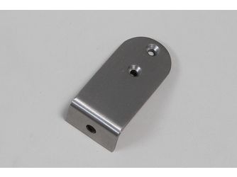 2 L-Konsolen für Handlauf 40mm V2A