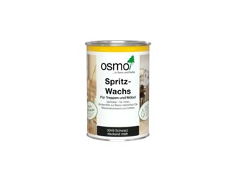 Spritz-Wachs Schwarz deckend - Kleingebinde