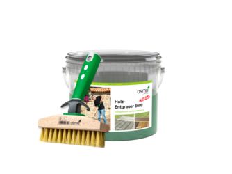6609 Holz-Entgrauer Kraft-Gel Farblos 2,50 l *Eimer & Ter.-Reinigungsbürste*