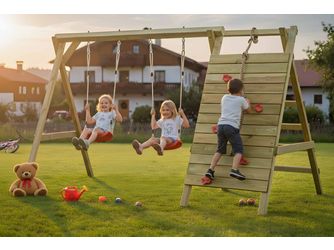 ACTIVE Schaukel Wall Kiefer 336x180x200cm