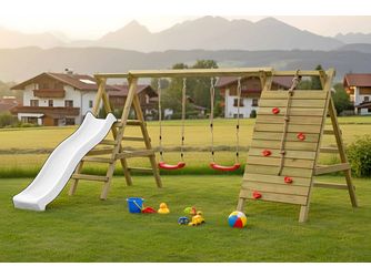 ACTIVE Schaukel Wall Plus Kiefer 401x180x200cm