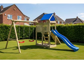 ACTIVE Spielturm Exploroo Play Kiefer 421x334x258cm