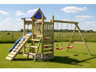 ACTIVE Spielturm Exploroo Play+ Kiefer 421x334x258cm