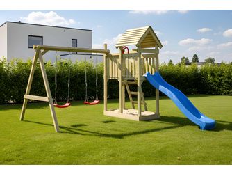 ACTIVE Spielturm Lunoo Play Kiefer 354x334x260cm