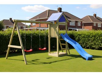 ACTIVE Spielturm Minoo Play Kiefer 354x287x258cm