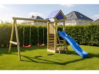 ACTIVE Spielturm Minoo Play+ Kiefer 354x287x258cm