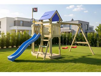 ACTIVE Spielturm Oceanoo Play Kiefer 483x251x302cm
