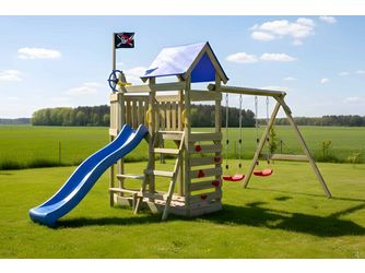 ACTIVE Spielturm Oceanoo Play+ Kiefer 483x251x302cm
