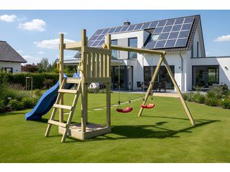 ACTIVE Spielturm Piccoo Play Kiefer 354x287x220cm