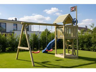 ACTIVE Spielturm Porticoo Play Kiefer 354x333x302cm