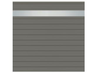 Sichtschutzzaun Aluminium Grau "ALU-FENCE CREATIV"