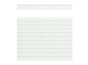 Sichtschutzzaun Aluminium Weiß "ALU-FENCE CREATIV"