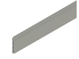 ALU-FENCE Lamelle Grau 19x145, 180cm ALU