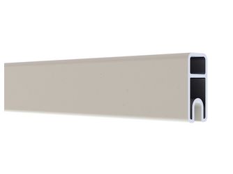 ALU-FENCE Profil 'oben' Weiß 184cm ALU