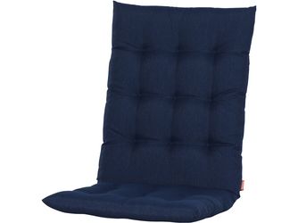 ATRIA Sesselauflage 110cm Einfarbiges Design in Blau, 100% recycelter Polyester