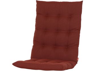 ATRIA Sesselauflage 110cm Einfarbiges Design in Terrakotta, 100% recycelter Polyester