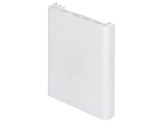 Abdeckleiste 75mm Verkehrsweiß 600cm