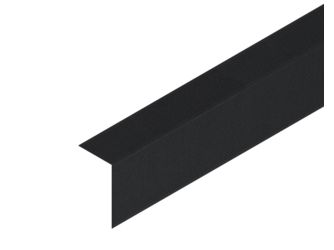 Abschluss Multi-Deck Alu 40x65, 290cm Aluminium schwarz