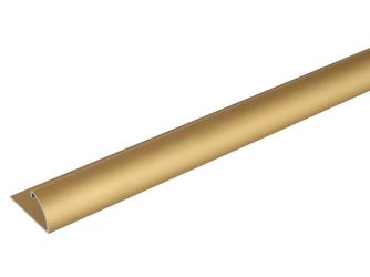 Abschlussprofil, Alu gold elox., LxBxHxlichte H 1000x25x13x9mm Abschlussprofil, Alu gold elox., LxBxHxlichte H 1000x25x13x9mm