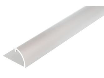 Abschlussprofil, Alu silber elox., LxBxHxlichte H 1000x25x13x9mm Abschlussprofil, Alu silber elox., LxBxHxlichte H 1000x25x13x9mm