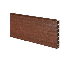 Abschlussprofil Kastanienbraun 4,0m Kastanienbraun 4,00m ohne Feder 15x2,4cm