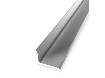 Abschlussprofil PF 369 N/SK selbstklebend 18x12mm 2,7m Alu eloxiert silber