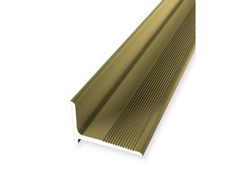 Abschlussprofil PF 369 SK selbstklebend 20x15x1mm 2,7m Alu eloxiert gold