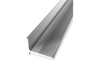 Abschlussprofil PF 369 SK selbstklebend 20x15x1mm 2,7m Alu eloxiert silber