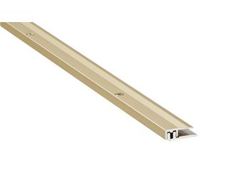 Abschlussprofil Typ ABS 037 2,5-7mm Sand 900x20x1mm