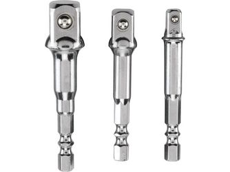 Adaptersatz 3-teilig 1/4,3/8,1/2 Adaptersatz 3-teilig 1/4,3/8,1/2