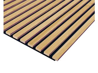 Akustikplatte PET+Kiefer 572,5x18mm Kiefer roh, 240cm