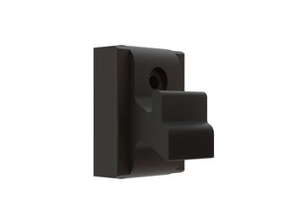 Alu-CLADDING Befestigungsclip Schwarz