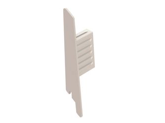 Alu-CLADDING Cono Kappe links weiß (10 Stk./ Pack), Endkappe