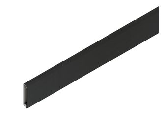 Einzelprofil Alu-Cladding Rhombus B Anthrazit 600 x 1,9 x 9,8 cm