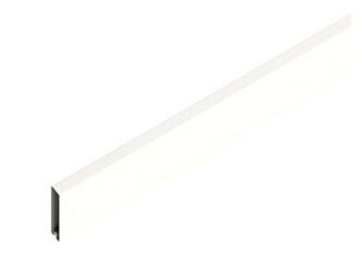 Einzelprofil Alu-Cladding Rhombus B Anthrazit 600 x 1,9 x 9,8 cm